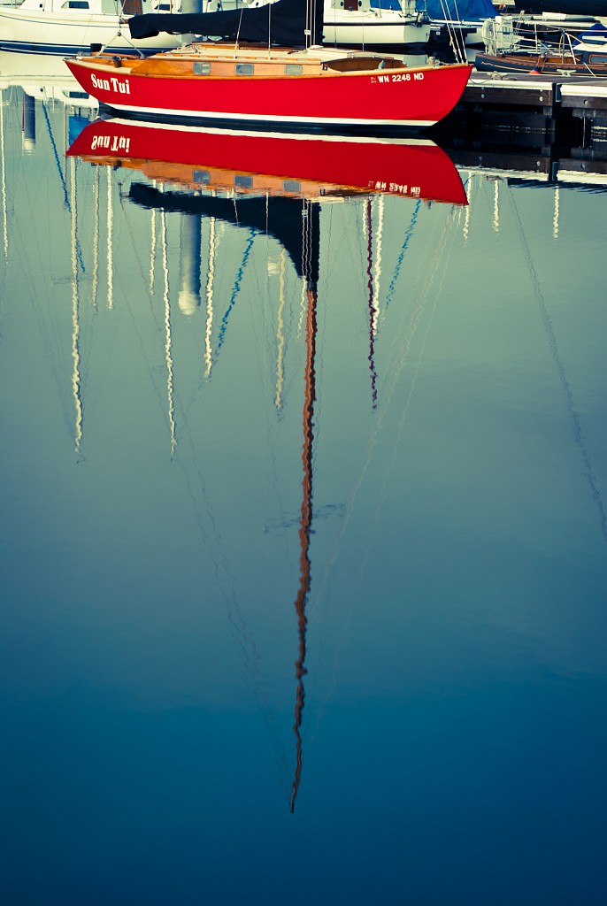 Red Sailboat