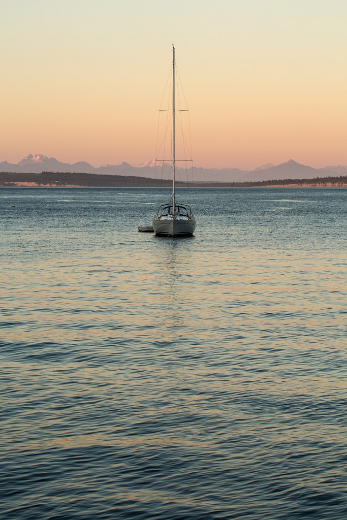 Cloudless Port Townsend Evening